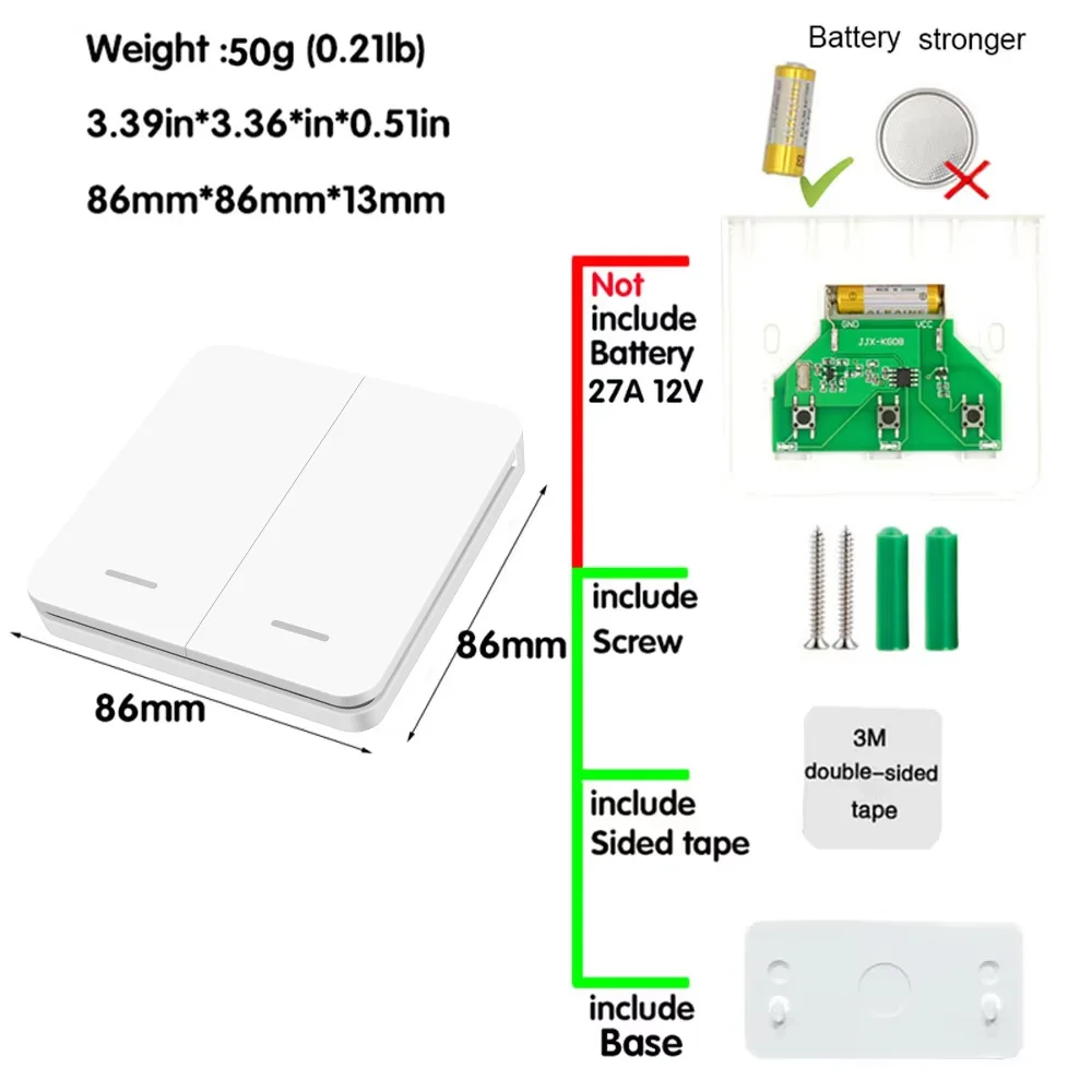 Tuya Smart Life RF 433Mhz Wireless Mini Smart Socket Switch 16A Electrical Outlet Remote EU Plug Voice Control Google Home Alexa