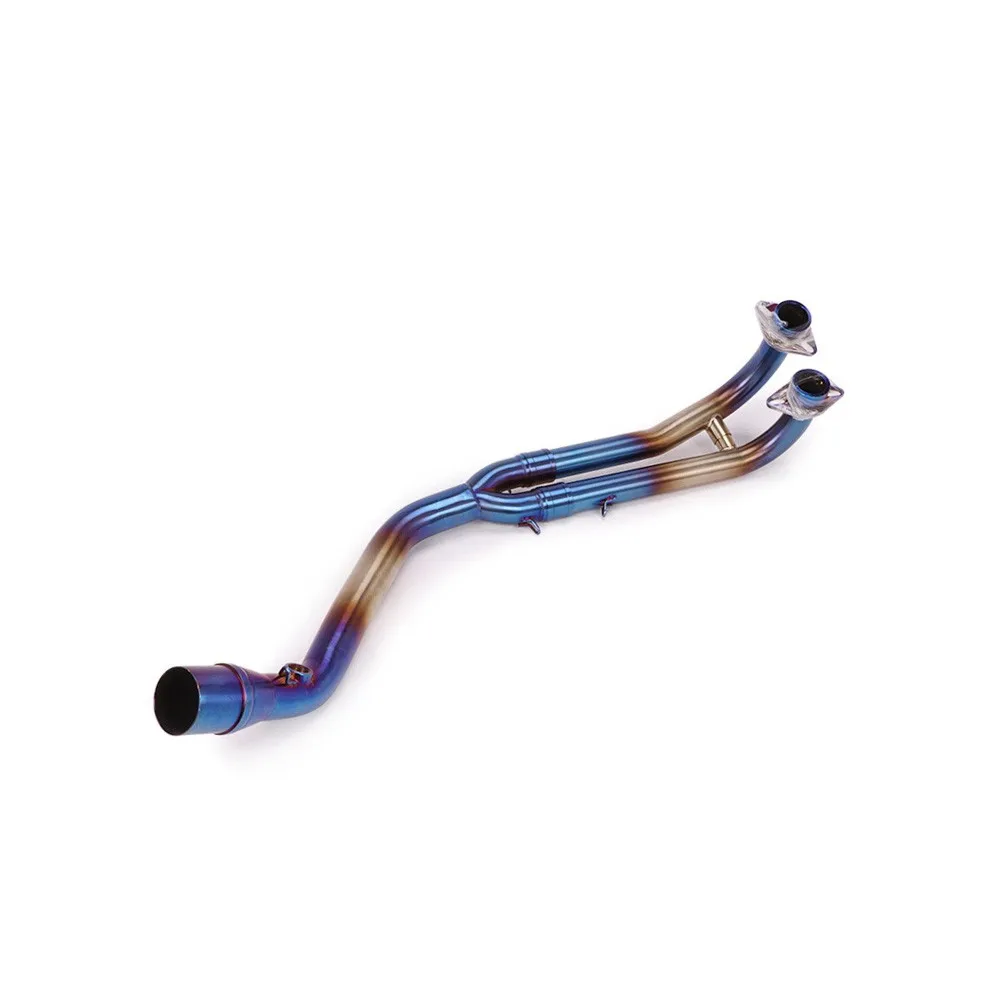 Auspuffanlage Slip-On für Yamaha TMAX 530 500 2008-2016 Komplettes Auspuffrohr 370mm Schalldämpfer Auspuffrohre – Detail 3