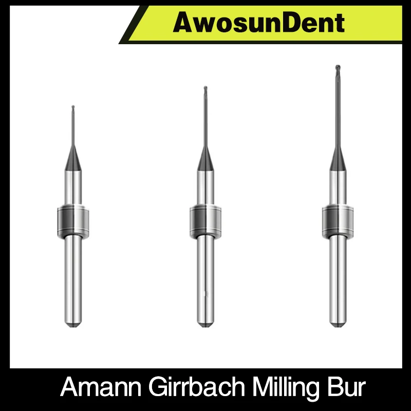 

Diamond Coating Dirll 1000 Unites Dental Amann Girrbach Zirconia Block 350 units PMMA PEEK WAX Milling Burs For CAD/CAM Tool