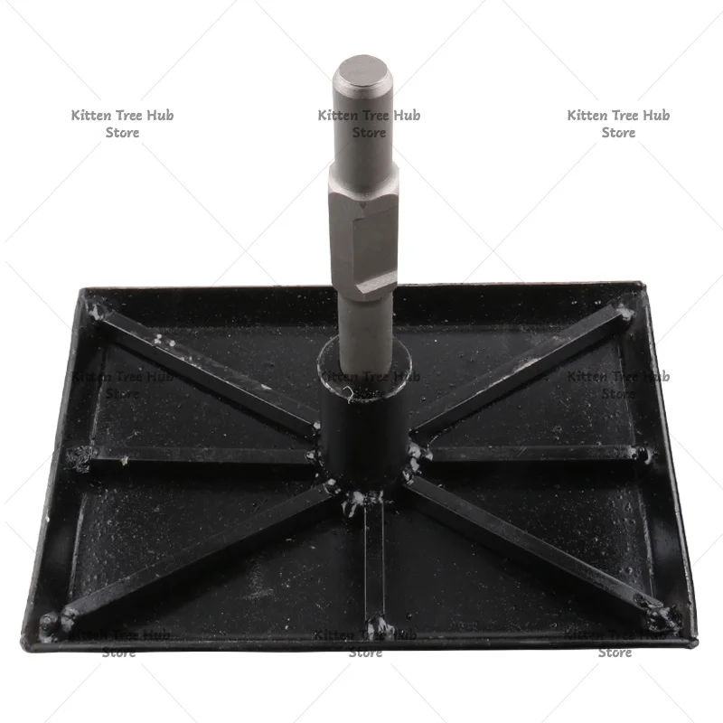 Electric Pickaxe Soil Plate Leveler Foundation Compactor Ground Impact Hammer Ground Smashing Plate Vibrating Plate Soil Wall