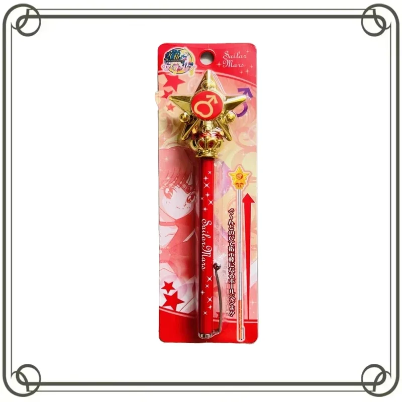 【NA PŁYTHĘ】Sailor Moon 20th Anniversary Transformation Pen Figurki Anime Model Zabawka dla Dzieci