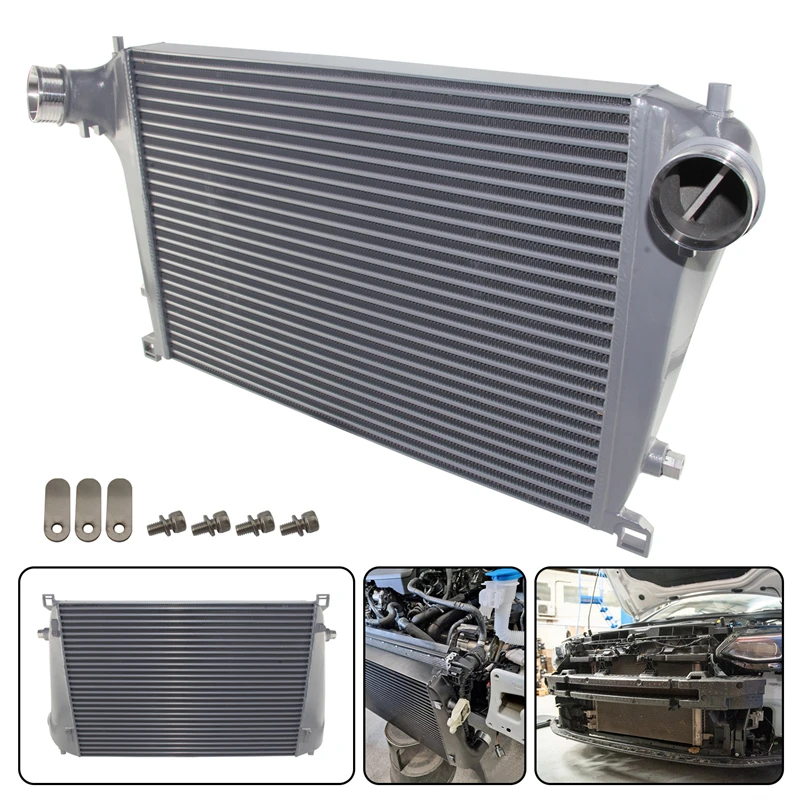 Intercooler Front Mount For 2020+ FMIC Audi Skoda Passat VW Arteon Golf R MK8 GTI VAG EA888 Gen.4 Seat Leon Performance Aluminum