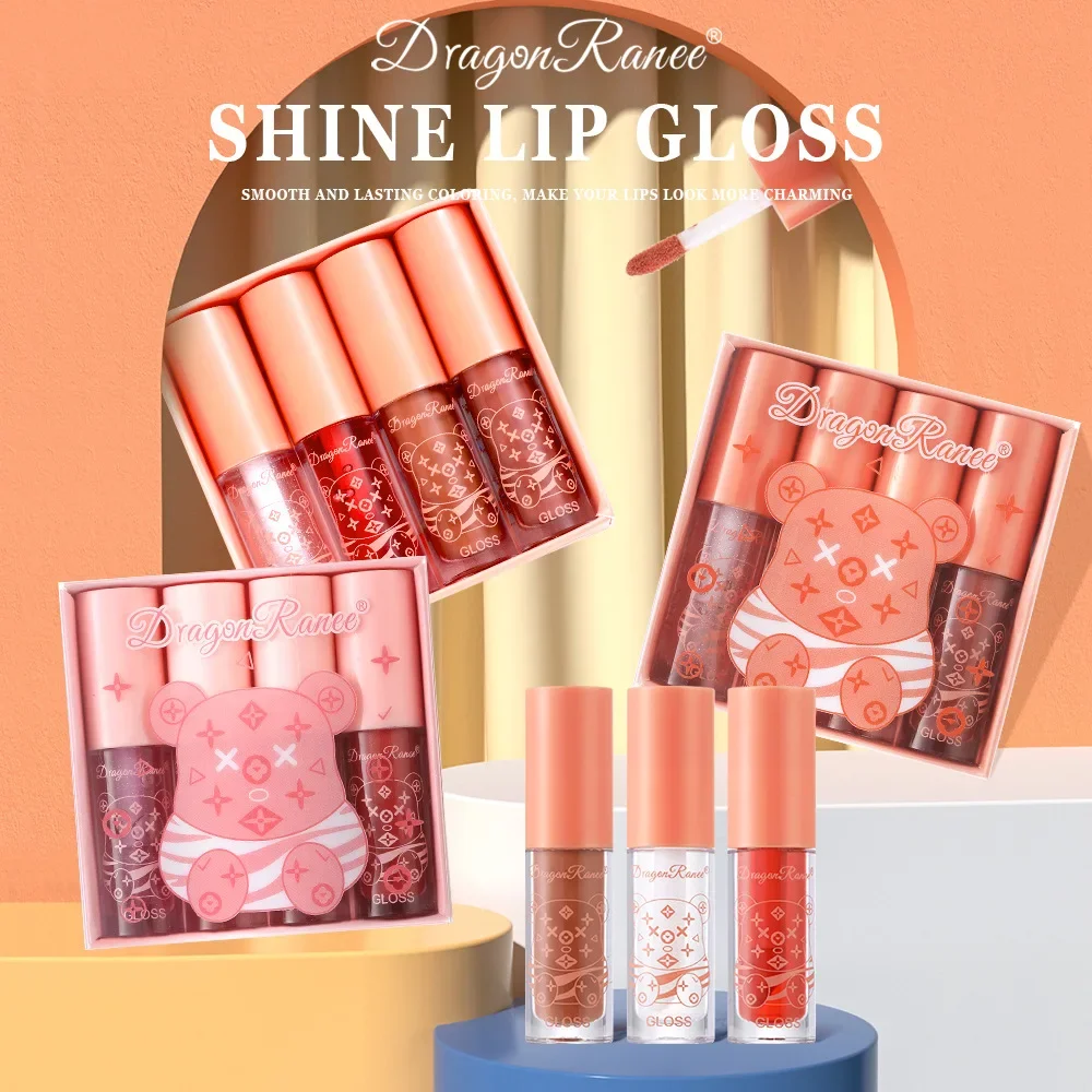 Plumping Lip Gloss Mirror Water Light Lipstick Long Lasting Moisturizing Non Sticky Shine Glaze Waterproof Beauty Makeup
