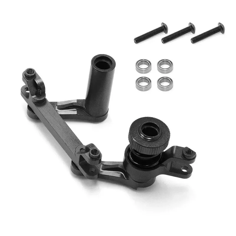 Manivelas de direção de metal servo saver 4945 para 1/10 trxs E-MAXX T-MAXX rc carro atualização peças acessórios