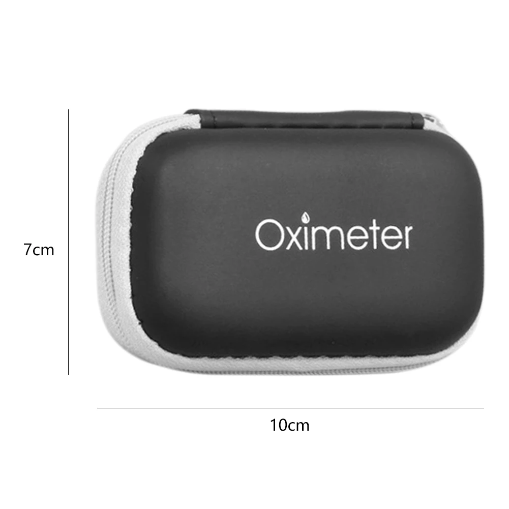 1-10Pc Finger Pulse Oximeter Protective Case Tidy Simple Generou In Appearance Blood Oxygen Saturation Detector Hard Bag Article