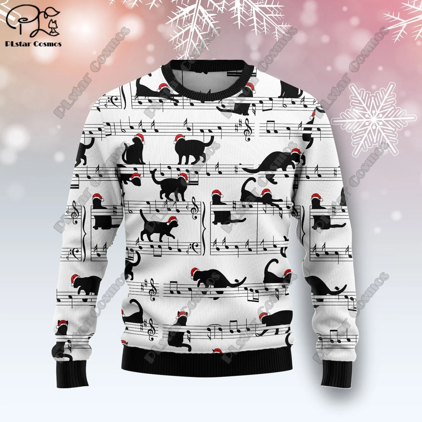 

New 3D Printed Animal Custom Series Cute Christmas Pattern Ugly Sweater Street Casual Winter Sweatshirt S-31