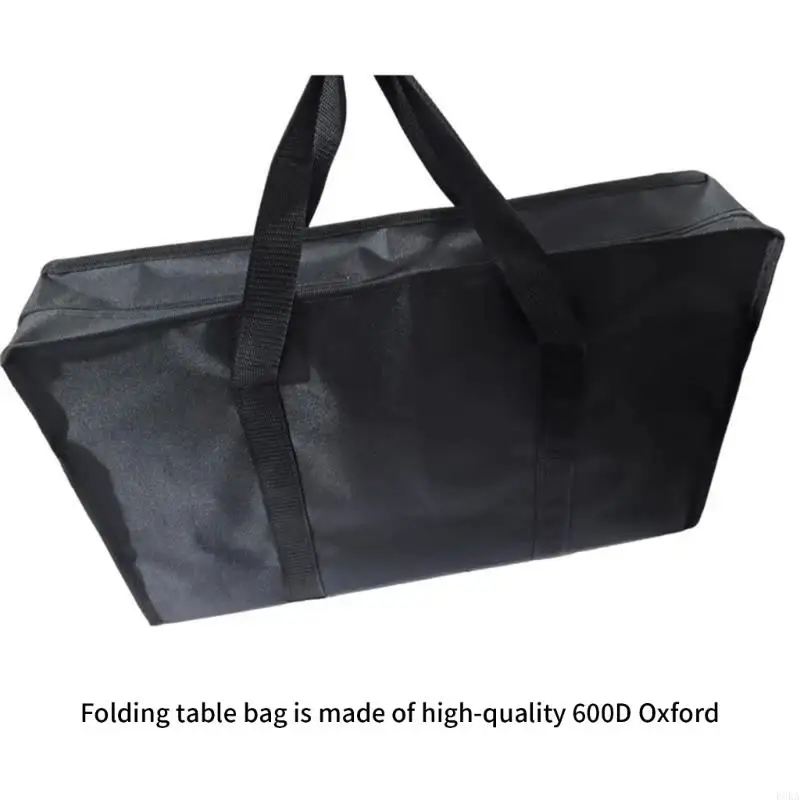 حقيبة تخزين قابلة للطي للتخييم والنزهة وطاولة خارجية 600D حقيبة قماش أكسفورد