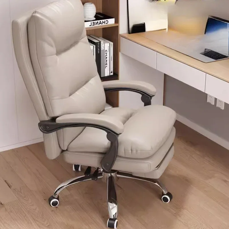 

Youth Desk Chair Living Room Chairs Office Leg Rest Player Pink Wheels Relax Portable Work Accent Backrest Comfortable Game Kids