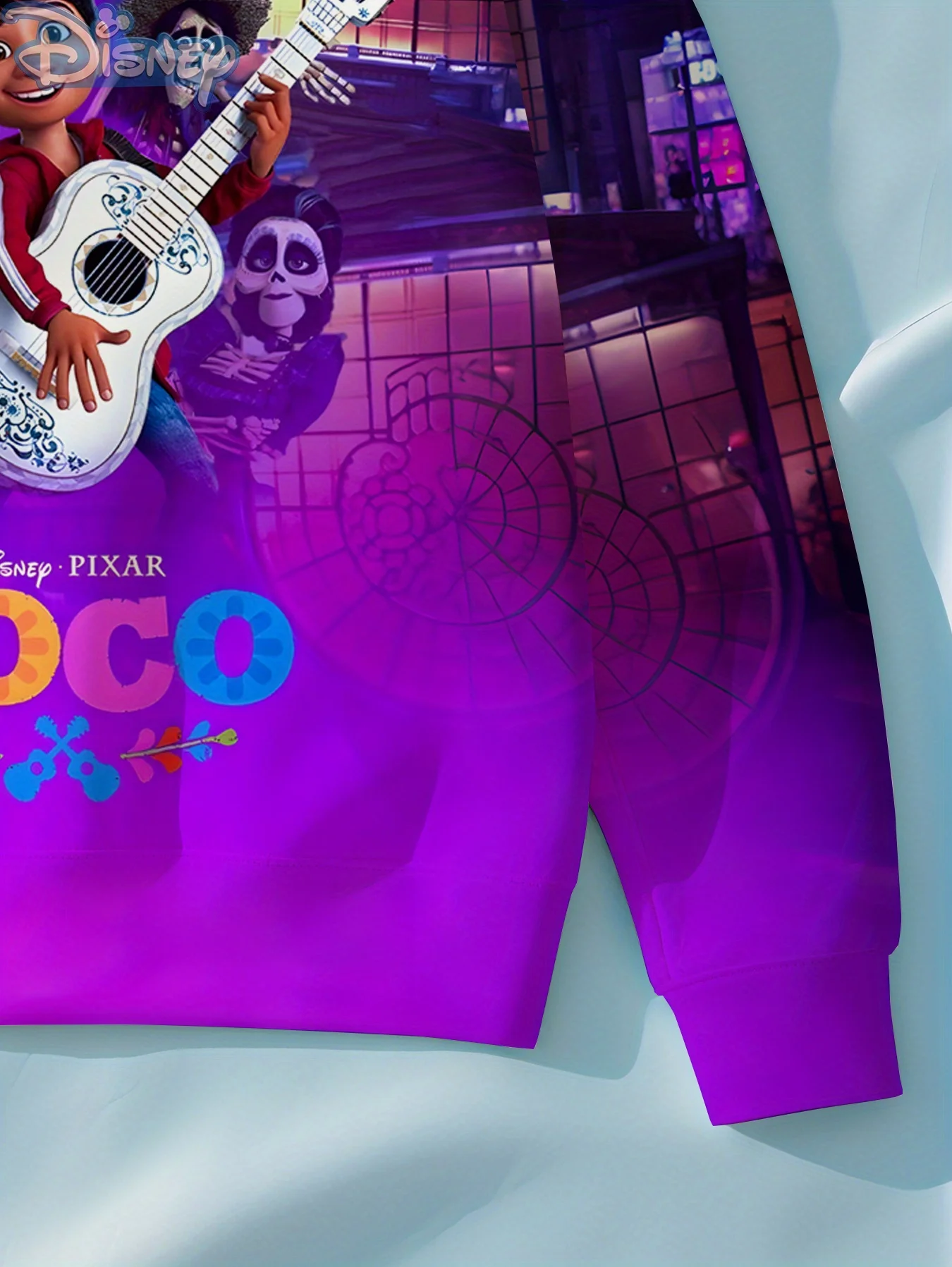 سويت شيرت ديزني للأطفال بطبعات كوكو ثلاثية الأبعاد، ملابس يومية للأطفال، ملابس خارجية للخريف والشتاء، ملابس الوالدين والطفل