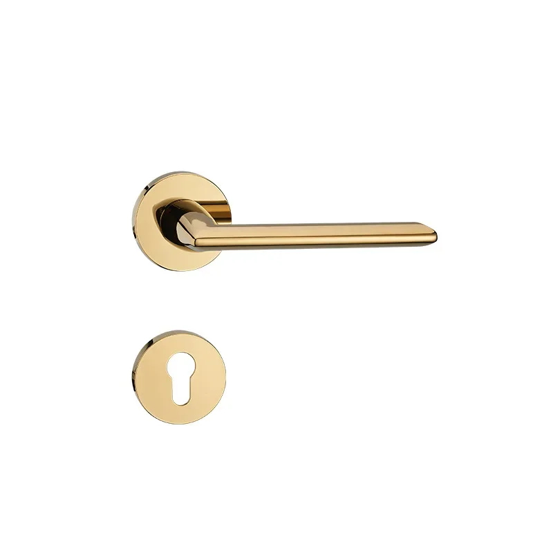 Jiugu indoor zinc alloy silent split lock, bedroom wooden door, room door, universal door handle, villa mechanical handle lock