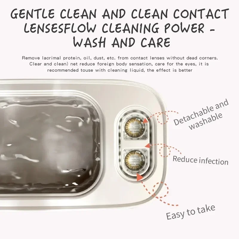 Versatile Cleaner-Portable, 360° Deep Cleaning, Rechargeable Battery-USB Powered | High Frequency Vibration Cleaning Machine, Mu