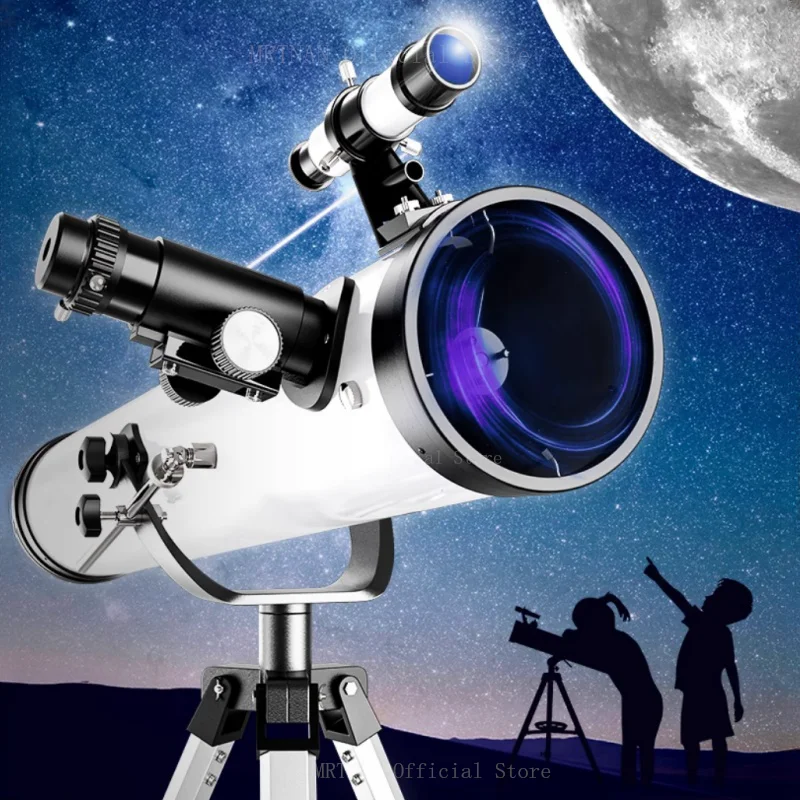 

114MM Large Caliber Professional Astronomical Telescope 875X Time for Space Binoculars Support Take Photo Night Vision Moon