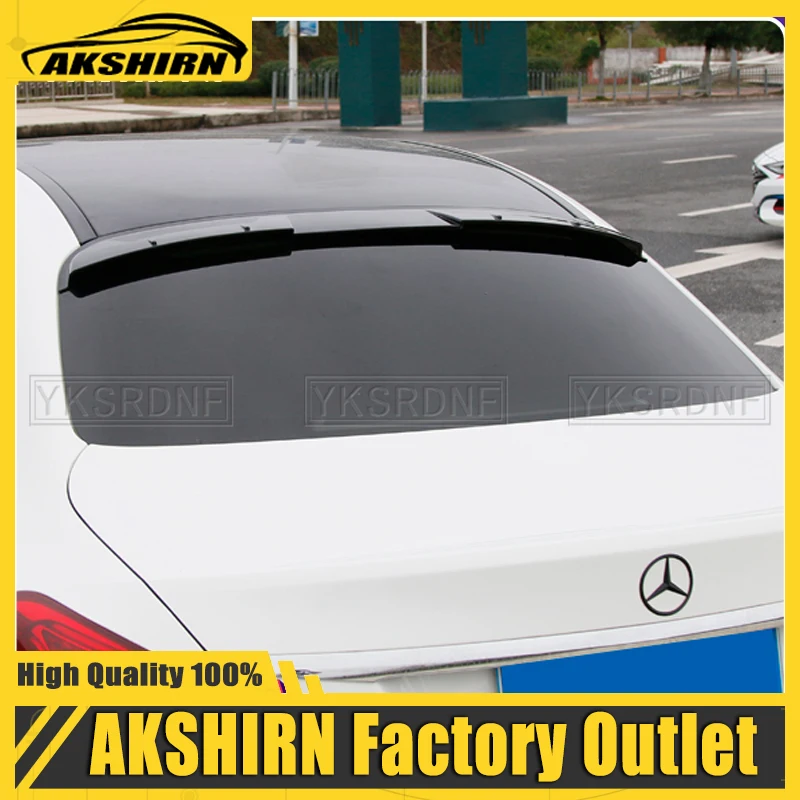 

Factory wholesale For Mercedes W205 2014-2020 ABS Spoiler Car Tail Wing Decoration Roof Spoiler For Benz W205 C180 C200 C300 C63