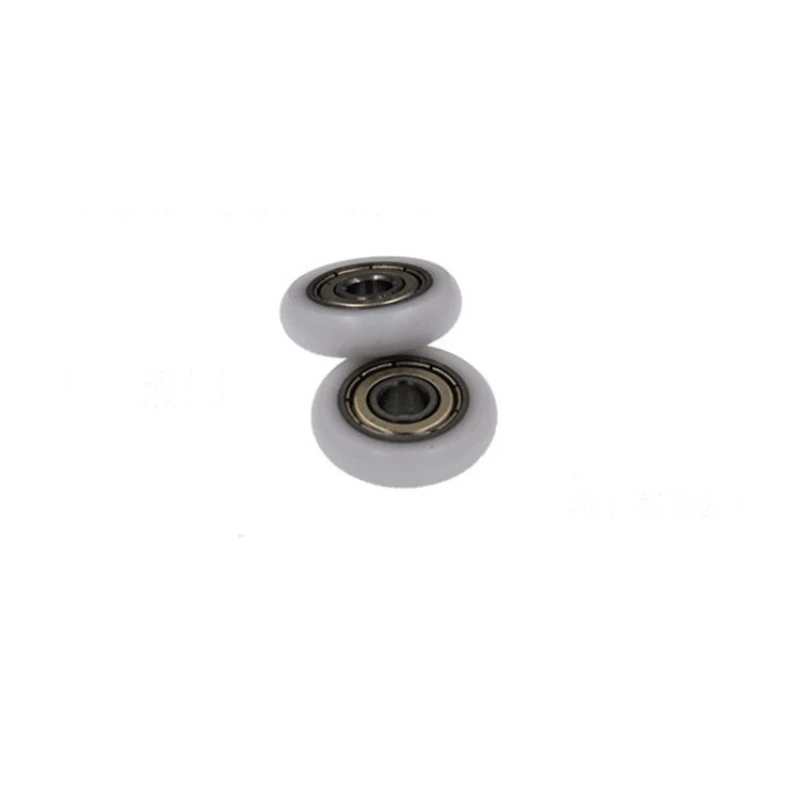 

2 Pcs Outer Ball Plastic Bearing 626zz Nylon Roller Hanging Wheel Door And Window Pulley SBT0635 (Stainless steel ) 6*35*11 MM