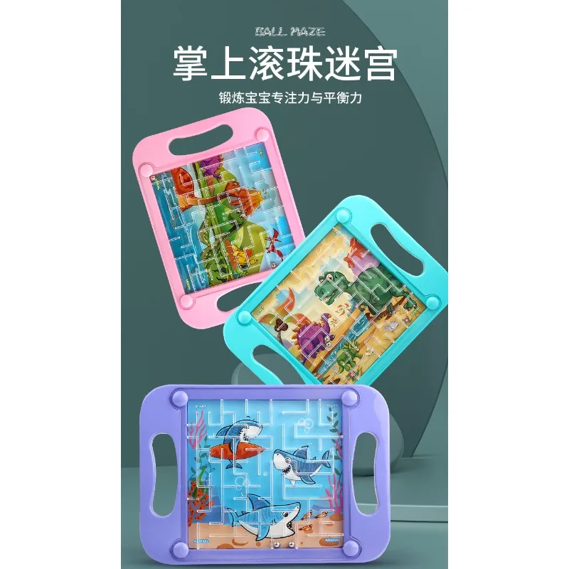 Gravity Balance 3D Maze Ballหน่วยความจําลําดับปริศนาของเล่นเด็กMontessoriการศึกษาของเล่นผู้ใหญ่Hardความท้าทายเกม