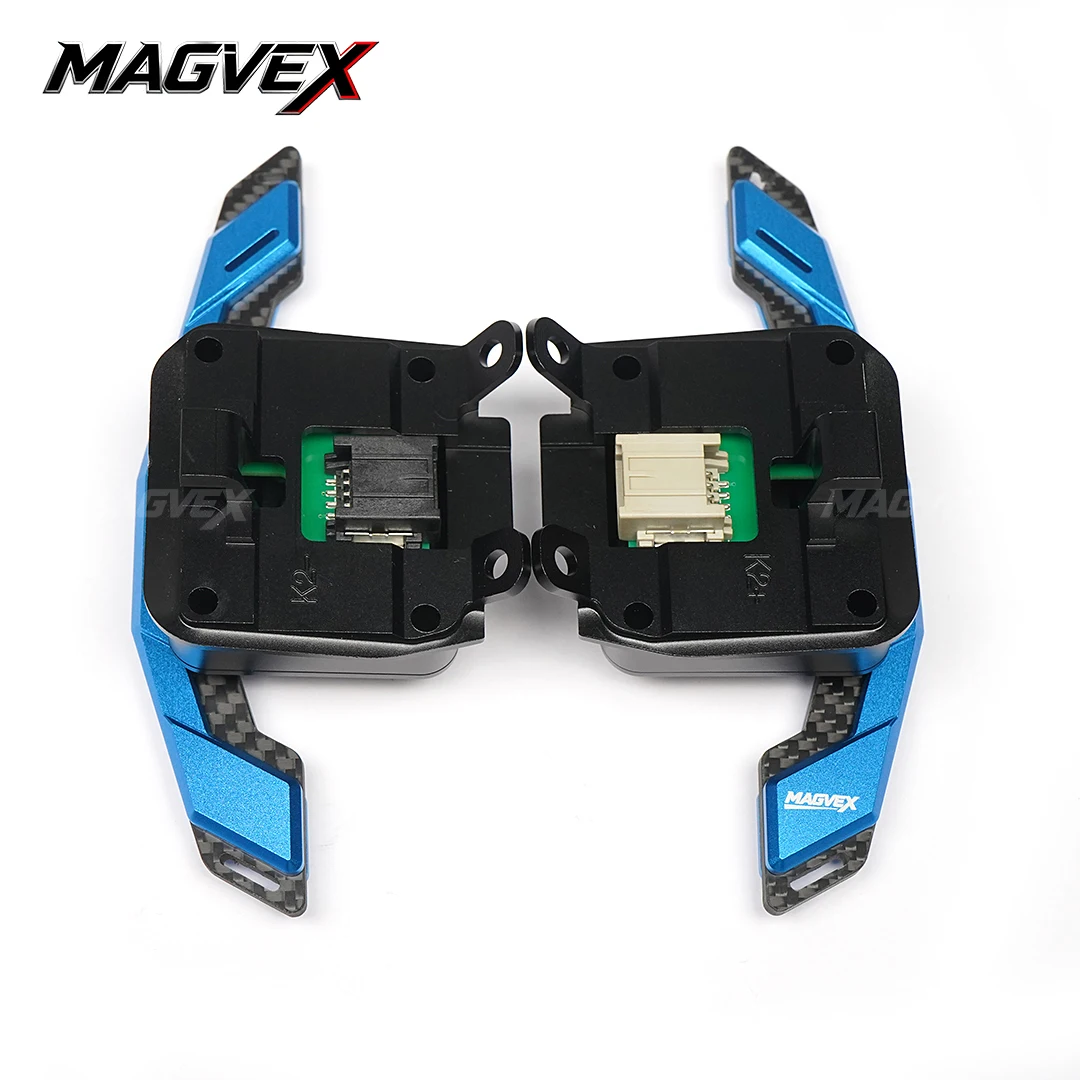 MAGVEX Magnetic Paddle Shifters For Corvette C8 Carbon Aluminum Design Magnetic Attraction Function Car Accessories