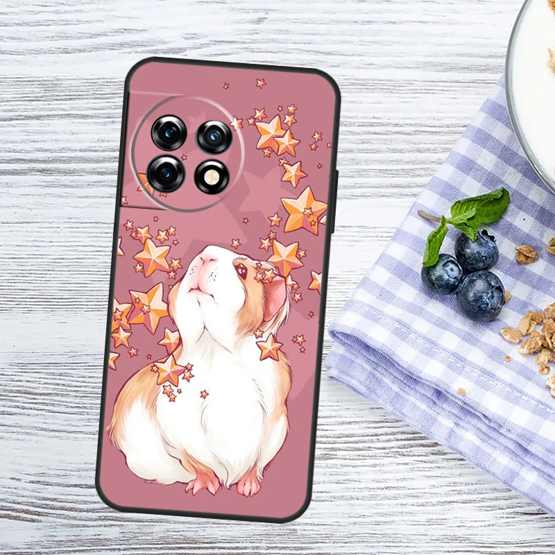 حافظة خنزير غينيا لهاتف OnePlus Nord 5 CE 3 4 Lite N20 N30 OnePlus 13 9 10 11 12 13T 13R 12R 10T 10R