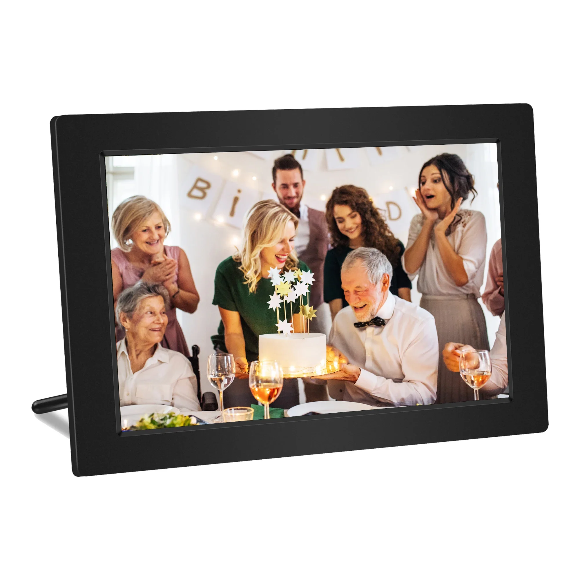 Groothandel Veidoo Muur Monteerbaar 1280*800 Touchscreen 15.6 Inch Vierkant Ips Digitale Fotolijsten Voor Familie