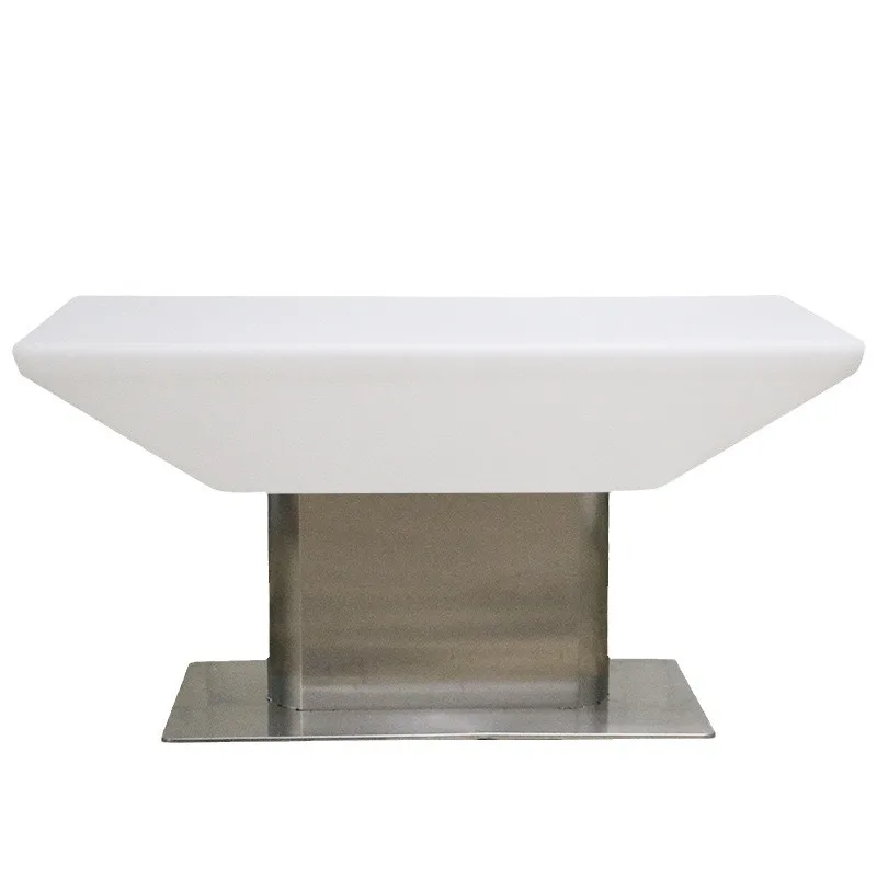 Bar KTV coffee table restaurant booth bar clear box table and chair combination creative PE luminous bar table