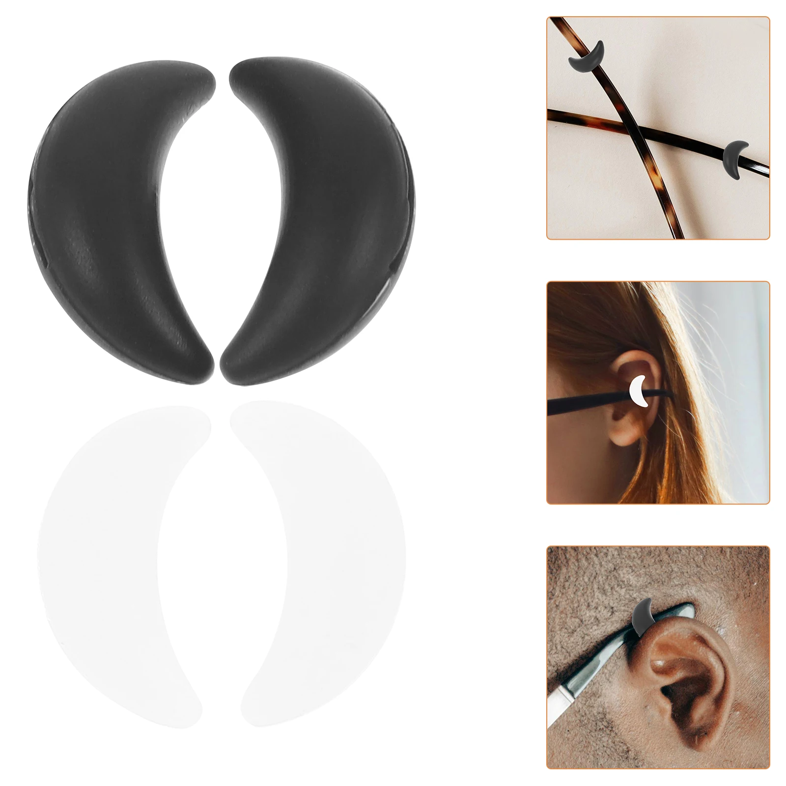

20 Pairs Anti Slip Glasses Cover Silicone Ear Grip Hook Holder Non Slip Gel Eyeglasses Arm Cushion Suitable For Glasses