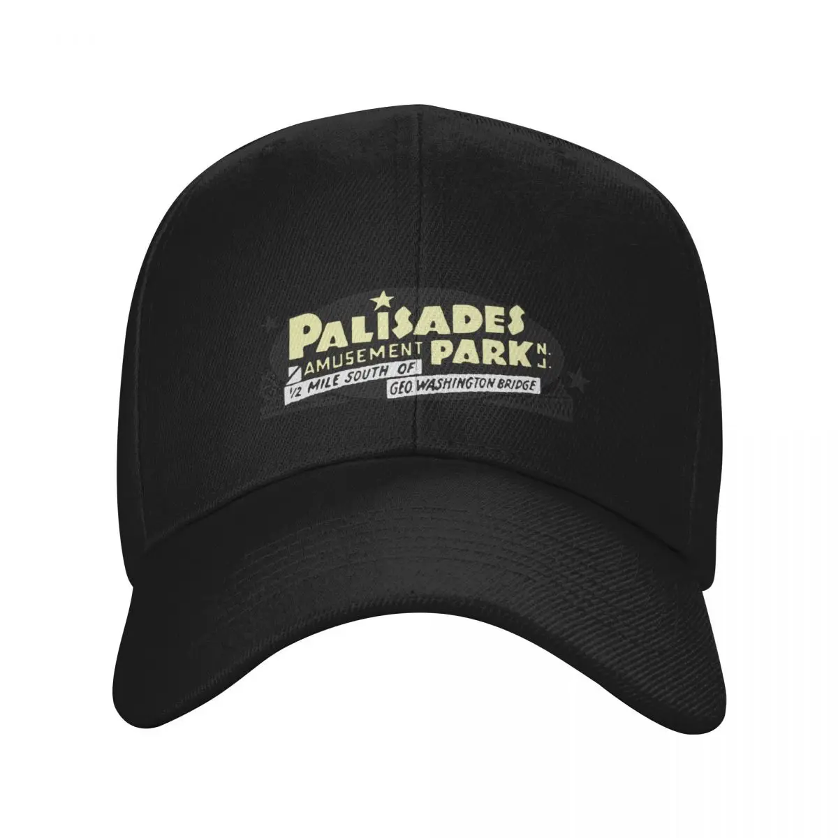 Palisades Amusement Park New Jersey Retro Vintage Logo Design Baseball Cap party Hat sun hat fashionable Caps For Men Women's