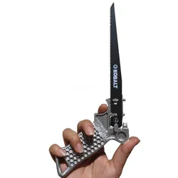 Aluminium Alloy Multi-functional Hand Saw Carpenter Professional Folding Garden Saw Metal Hacksaw Frame Save Labour Household