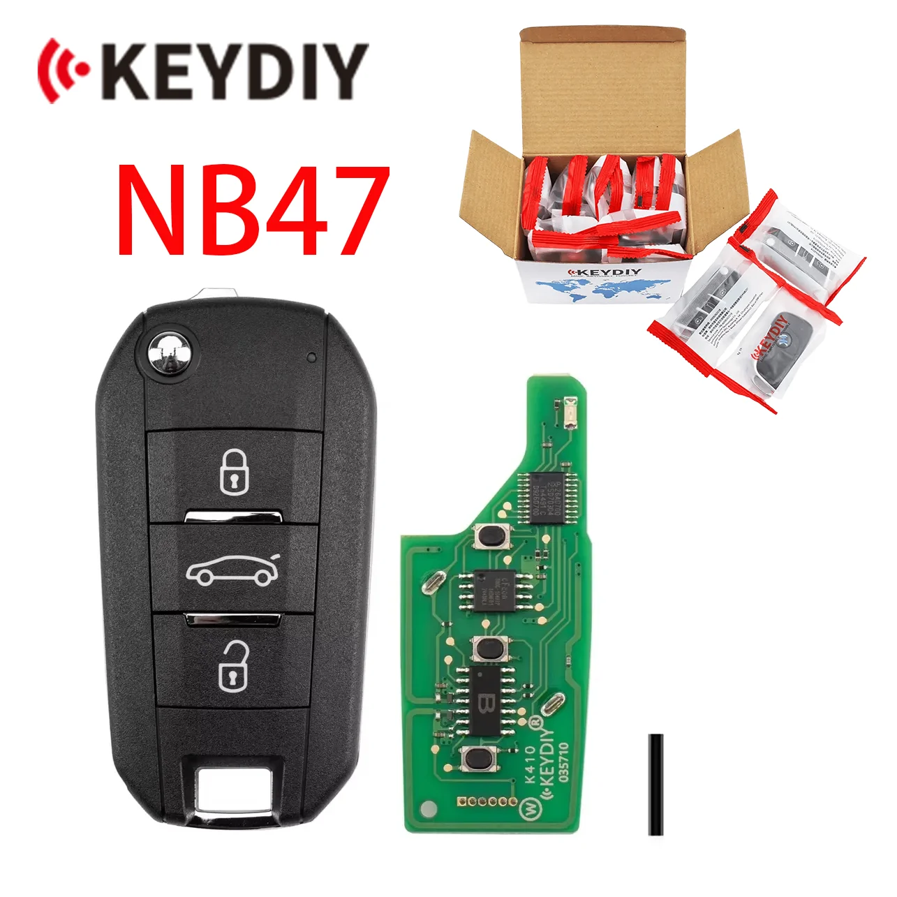 5pcs KEYDIY NB47-3 Multi-functional Universal Remote Car Key for KD900 KD900+ URG200 KD-X2 KD-MAX Mini KD