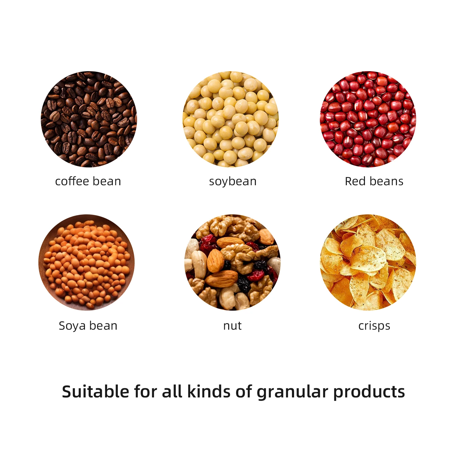 Sac préfabriqué automatique, matériel Doypack, écrous à vis, boulons, Machine d'emballage de comptage de joint sur 3 côtés