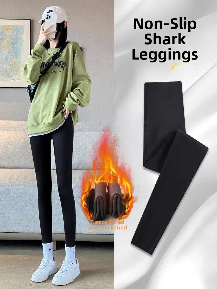 

Утепленные флисовые леггинсы с высокой талией для йоги, с эффектом подтяжки живота и улучшения формы ягодиц, зимние теплые брюки для повседневной носки и занятий йогой