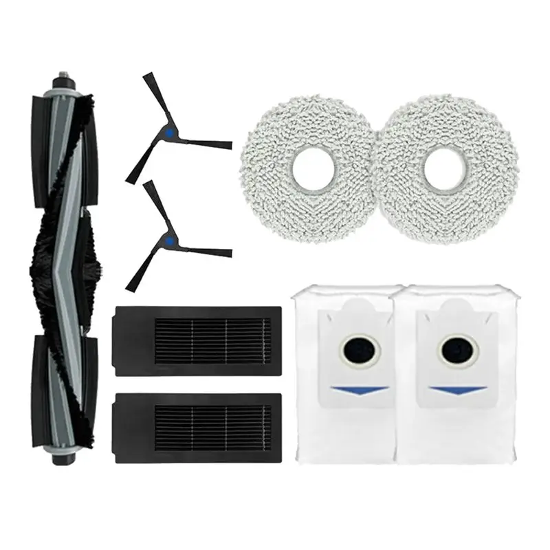 

A19Q-Accessories For Ecovacs Debot X2 Omni, X2 Pro Replacement Spare Parts Main Side Brush Hepa Filter Mop Cloth Dust Bag