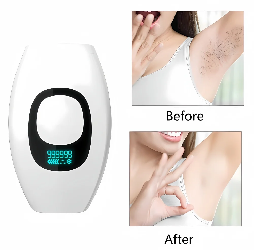 

IPL Hair Removal Home Laser Hair Removal for Men and Women 999999 Flash Permanent Hair Removal Device for Face Legs Arms Bikini