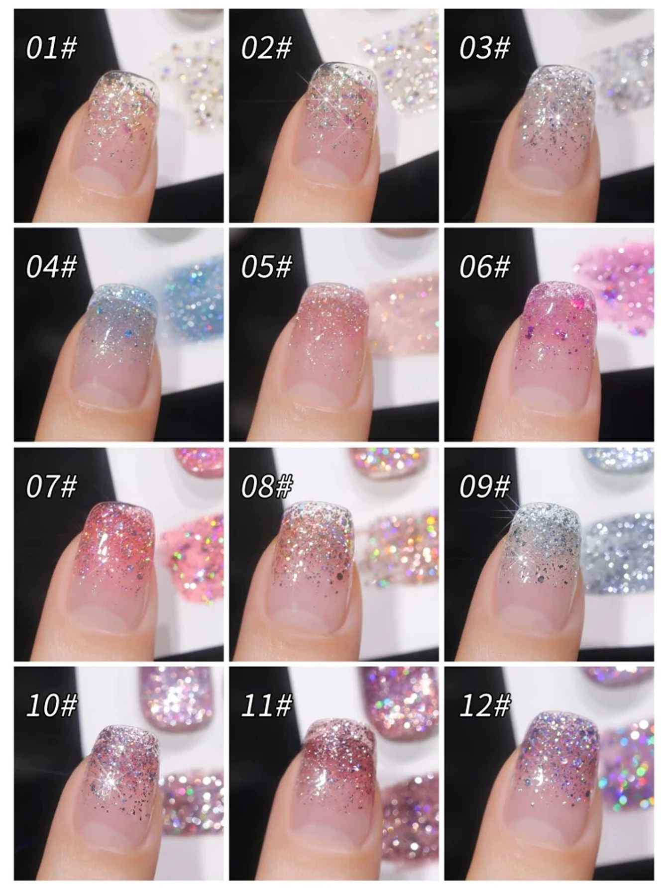 1-12 pz 15 ml Autunno Nail Laser Desiderio Diamante Gel Smalto per unghie UV LED Polimerizzazione Vacanza Regalo delle donne Nail Art Forniture quotidiane FAI DA TE