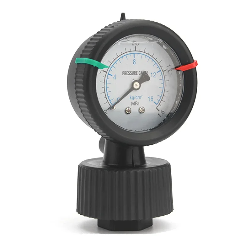 Diaphragm Pressure Gauge Y-60FE 0-1.6 MPA Radial G1/4 All Plastic Material