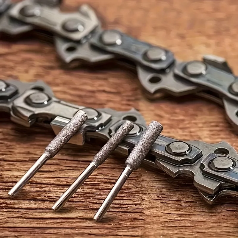 بالمنشار مبراة حجر الذهب الماس المغلفة لدغ أسطواني 4-5.5 مللي متر ملف سلسلة المنشار شحذ نحت طحن أدوات كهربائية عدة