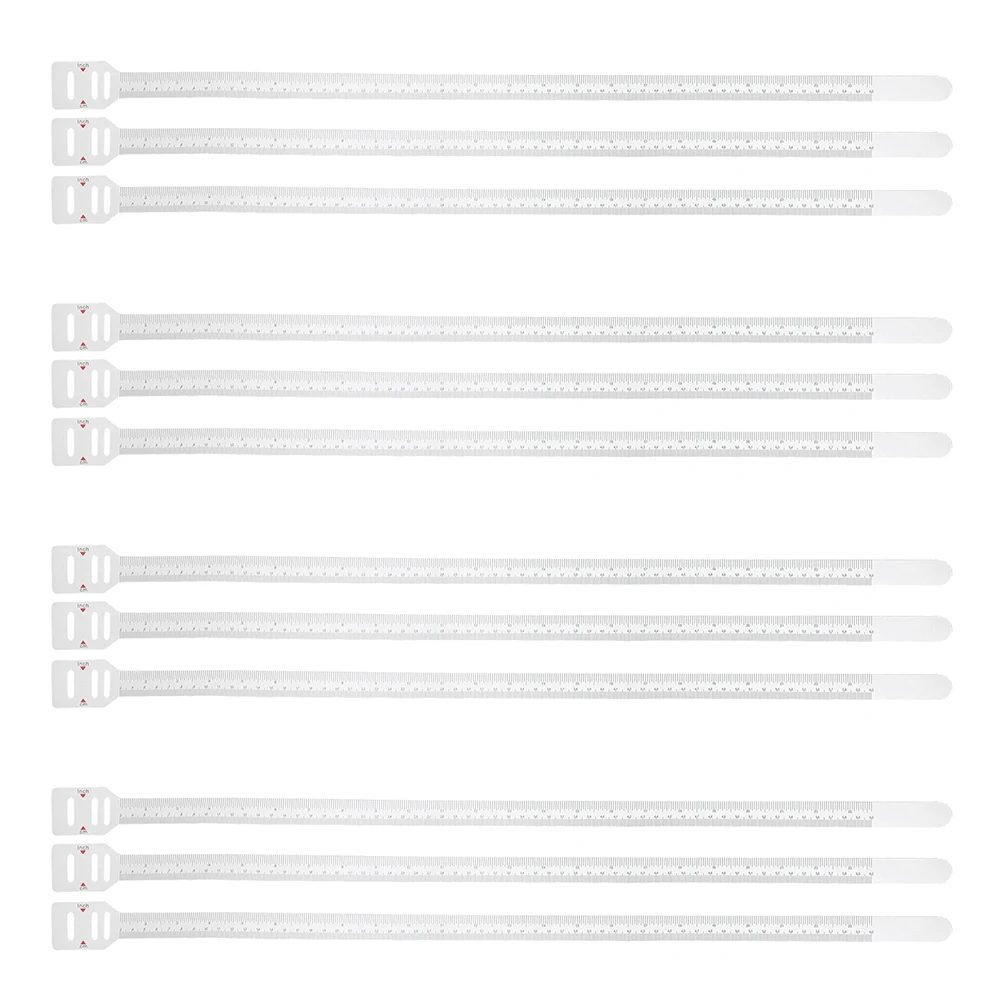 

12Pcs Infant Head Circumference Measuring Tape Soft Material Baby Growth Ruler for Head Chest Waist Measurements Portable Body