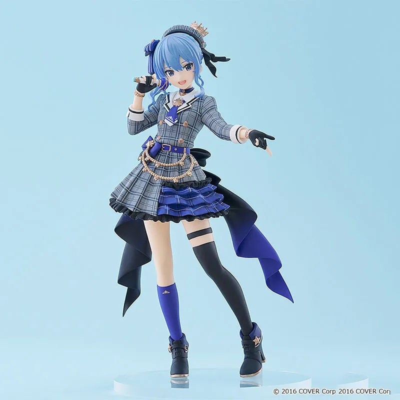 ฟิกเกอร์อนิเมะแท้จาก GSC POP UP PARADE Hololive Hoshimachi Suisei ของสะสมแบบมีกล่อง ของตกแต่ง ของขวัญ
