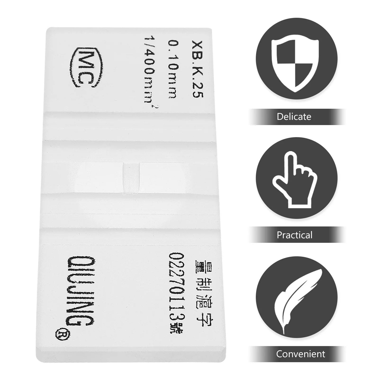 Hemoglobin Test Counting Plate Hemocytometer Plastic Board Cell Packaging Blood Chamber