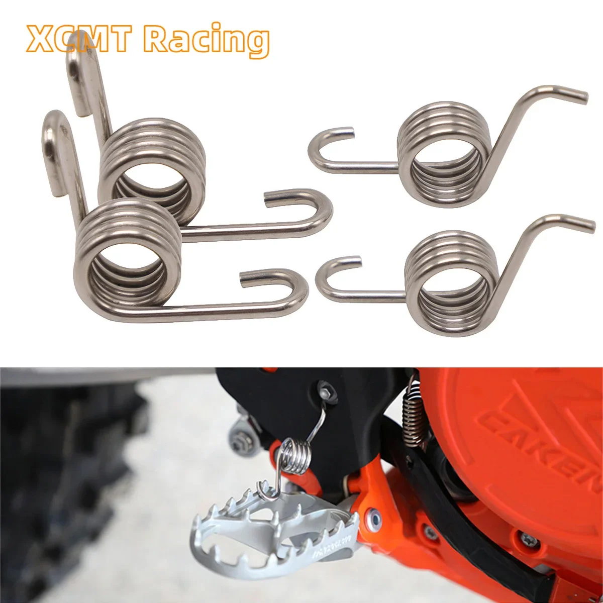 

Motorcycle Foot Pegs Footpegs Footrest Spring For KTM SX SXF EXC EXCF XC XCF XCFW HUSQVARNA TC FC TE FE FS 125-501