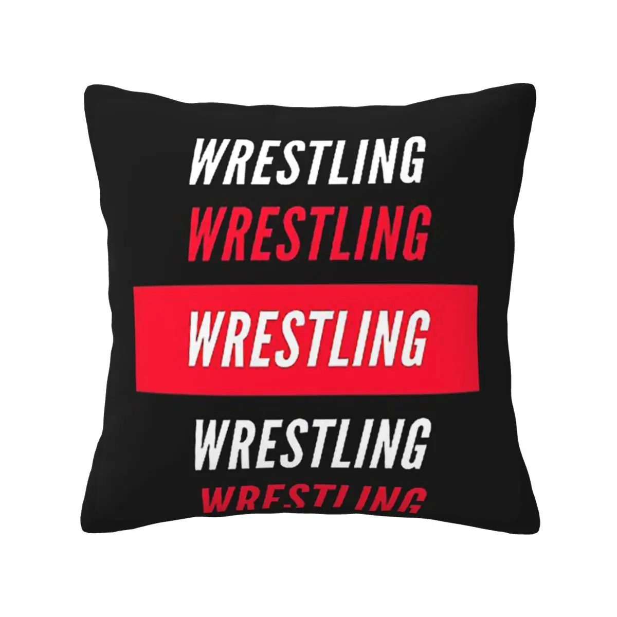 Pro Wrestling Square Pillowcase Pillow Cover Cushion Zip Decorative Comfort Throw Pillow for Home Living Room