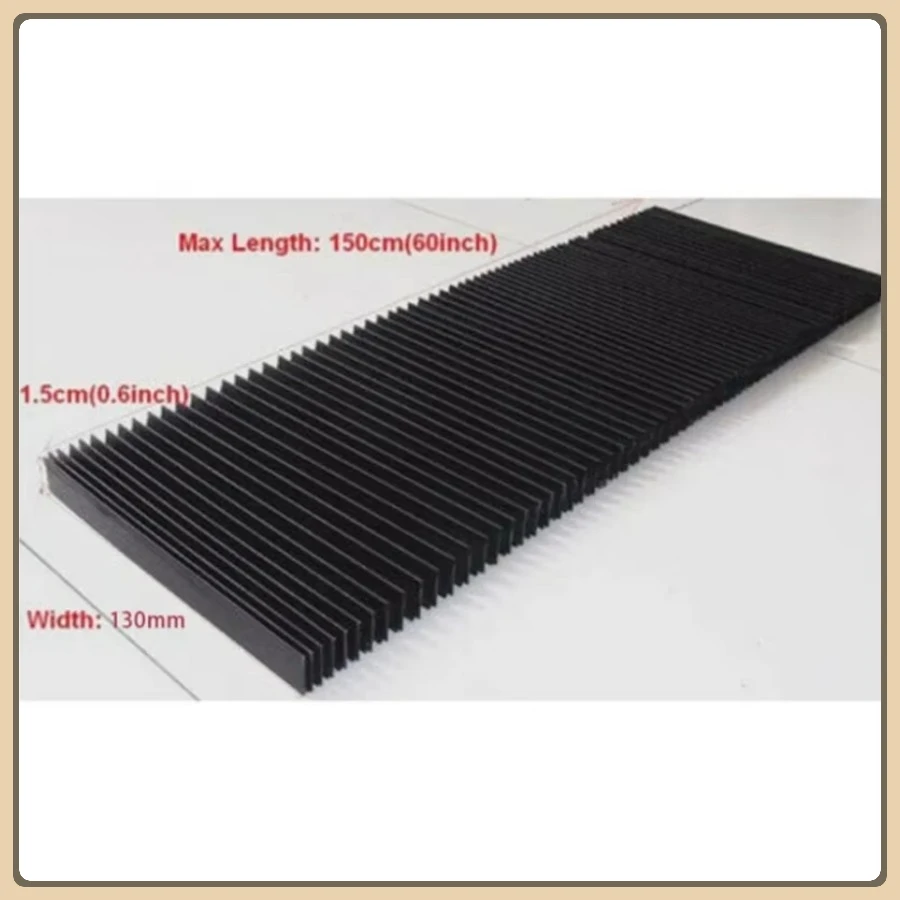 1pc Machine Guard Dust Cloth Dust-proof Waterproof Corrugated Pipe Cover Stretch1.5mm * 1500mm Flexible Protection Plane