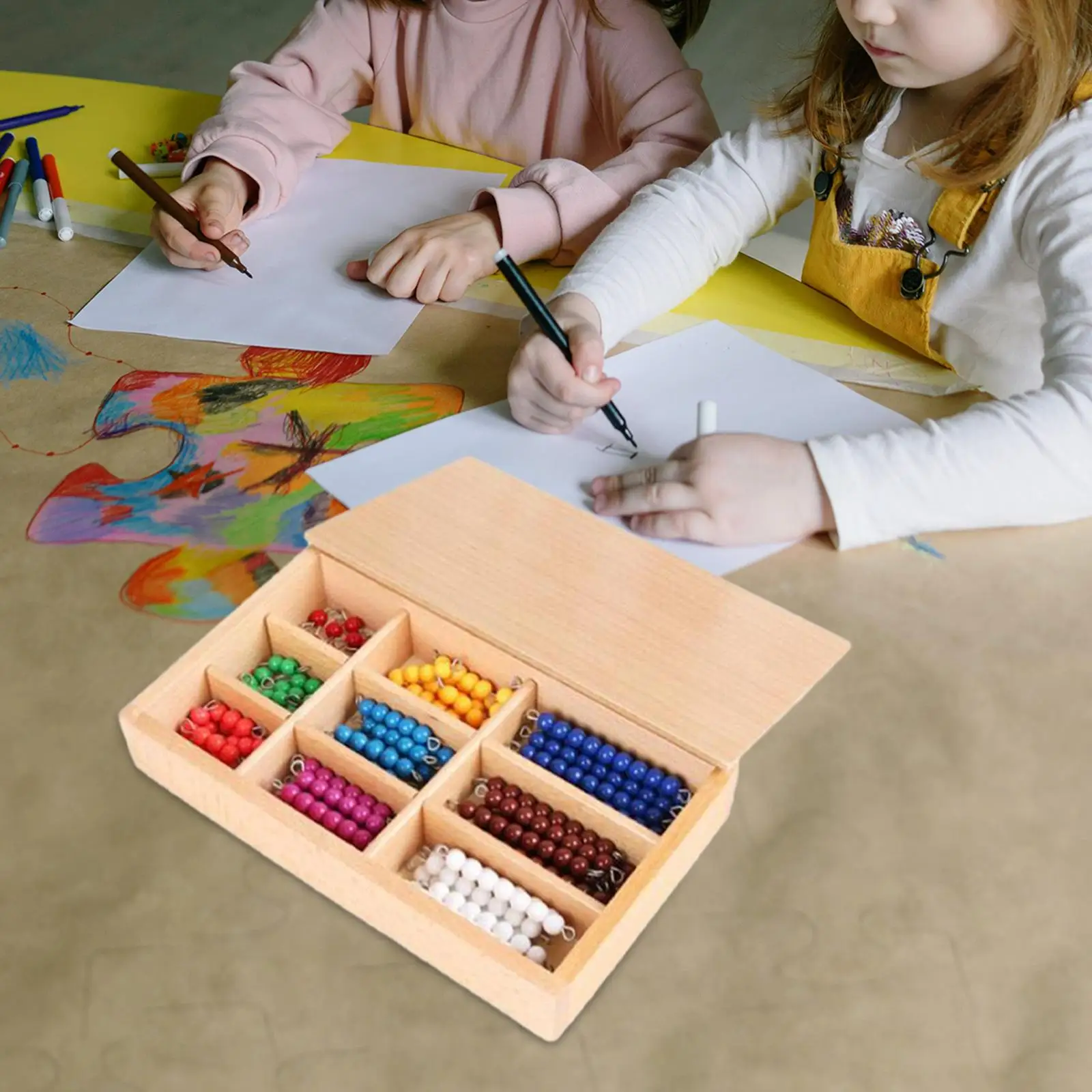 Jouet d'apprentissage des maths pour garçons, comptage fuchsia des chiffres, cadeau pour garçons de 3 à 5 ans