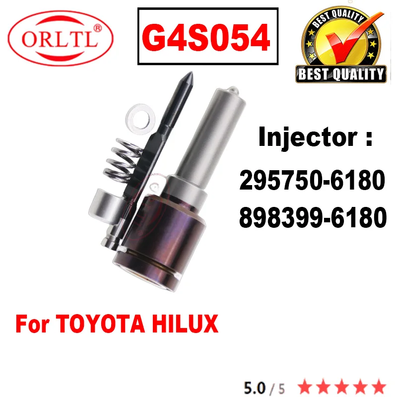 

ORLTL G4S054 Common Rail Nozzle g4s054 For Denso PIZIO Injector TOYOTA HILUX 295050-6180 898399-6180 2950506180 8983996180