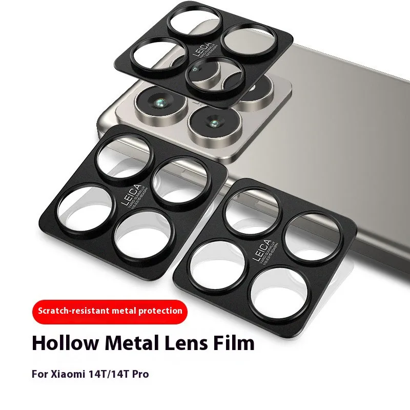 Aluminum Metal Rear Camera Lens Protector for Xiaomi 14T Pro Lens Cover Screen Protector Lens Ring Film for Xiaomi 14T Mi14TPro