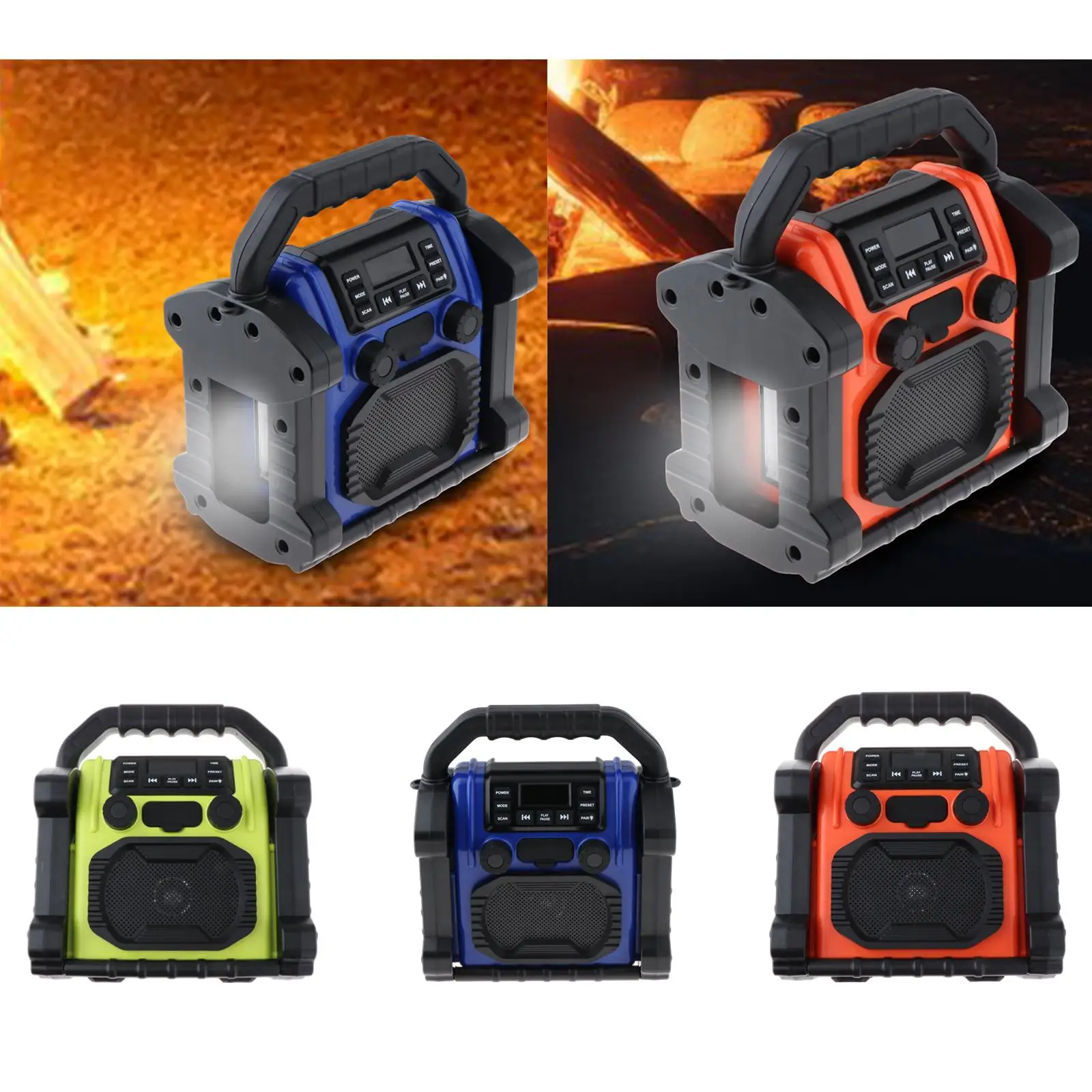

Portable Radio Digital Display FM Radio Receiver for Party Camping Yoga