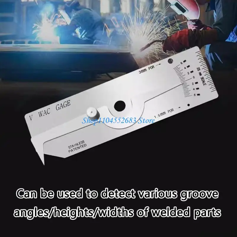 

Y6GD 6pcs High Precisions Welding Gauges Clear Scale for Shipbuilding & Construction