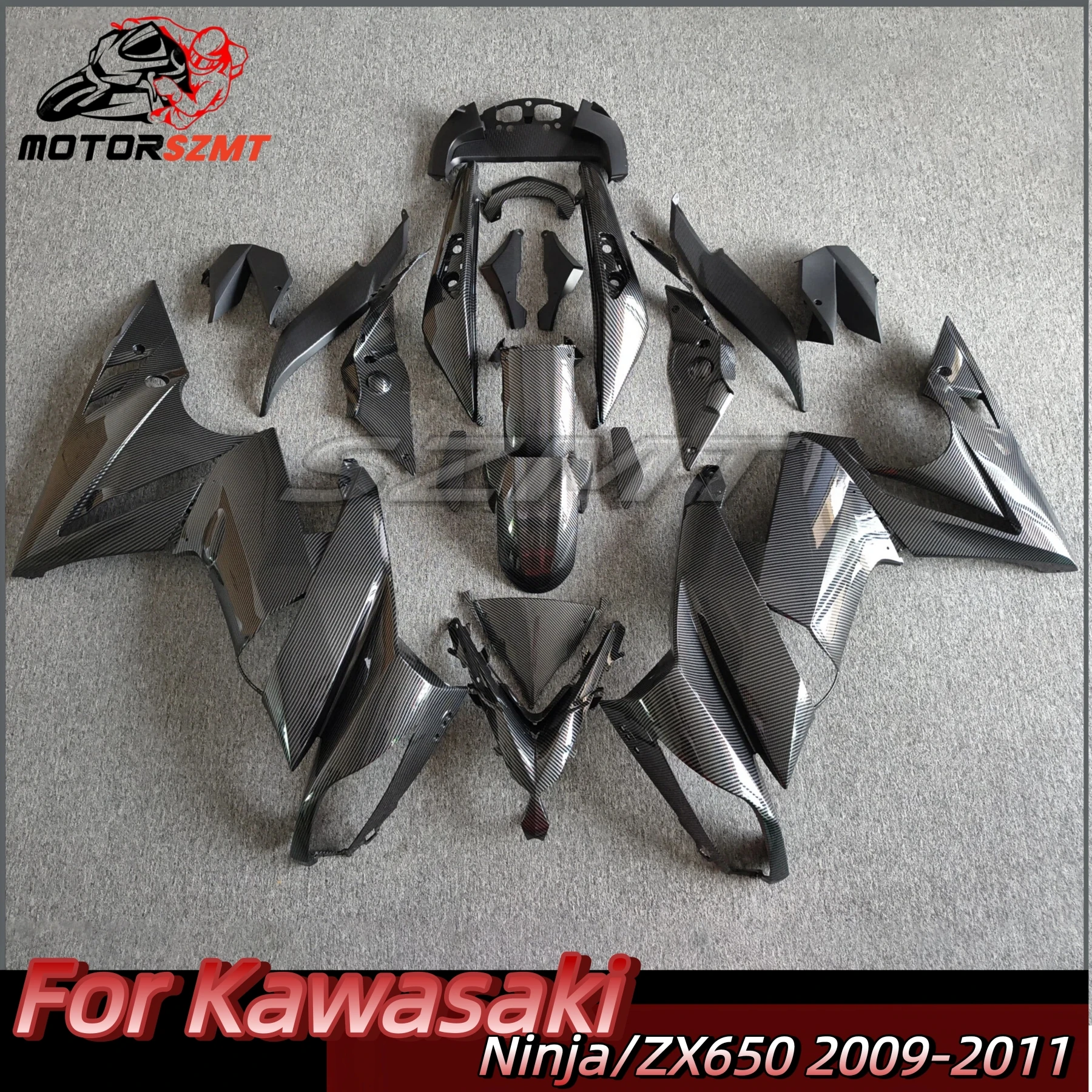 

Motorcycle full Fairing Kit fit For KAWASAKI Ninja650 Ninja 650 ZX650 2009 2010 2011 bodywork whole fairings kits