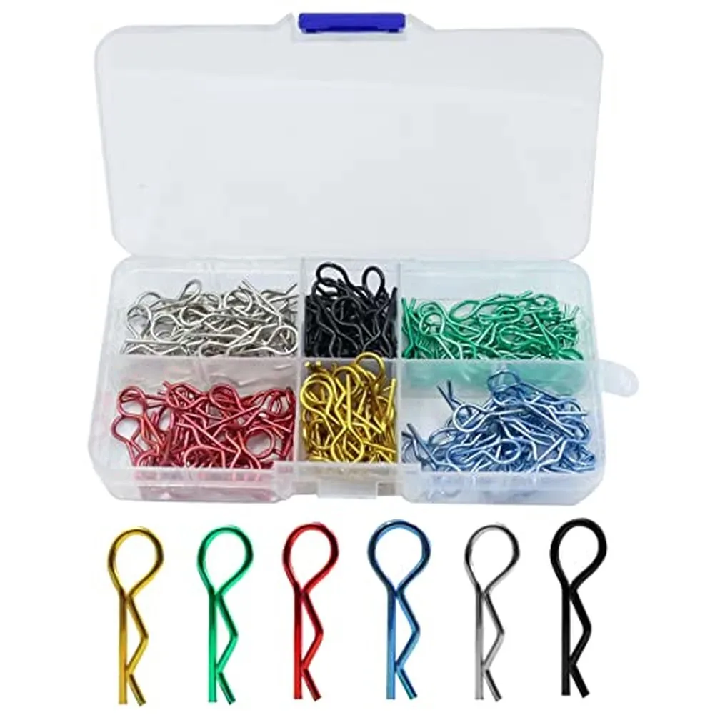 

Набор зажимов для кузова радиоуправляемых автомобилей в масштабе 18 и 110, содержащий 180 шт., изготовленный из стали с изогнутой формой для надежного монтажа