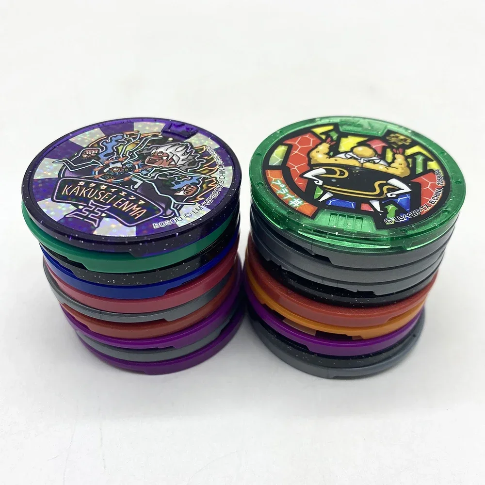 ساعة يوكاي اليابانية الأصلية DX الميداليات الطرفية مجموعة المفاتيح لعبة شعار مناسبة لمنتجات يوكاي اللغة اليابانية #2