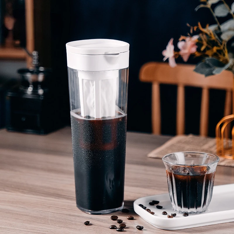 

Portable High capacity Iced Brew coffee Maker Coffee pots Cold Coffee pots Teapots filter For Tea Juice Hand Coffe Kettle