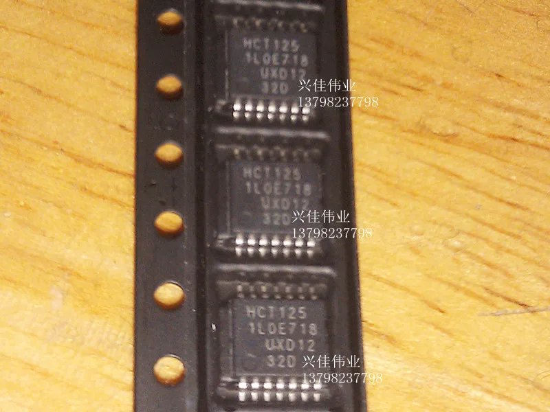 5pcs orginal new 74HCT125PW TSSOP-14 HCT125